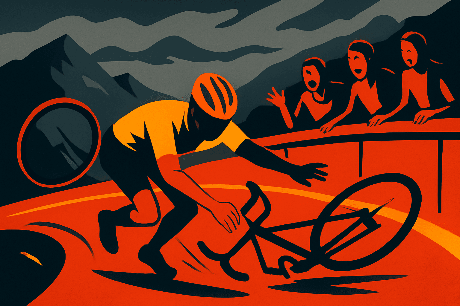 The Race Leader Everyone Thought Would Win By "A Country Mile" Just Crashed Out Of The Vuelta — And Cycling Fans Are DEVASTATED 🚴
