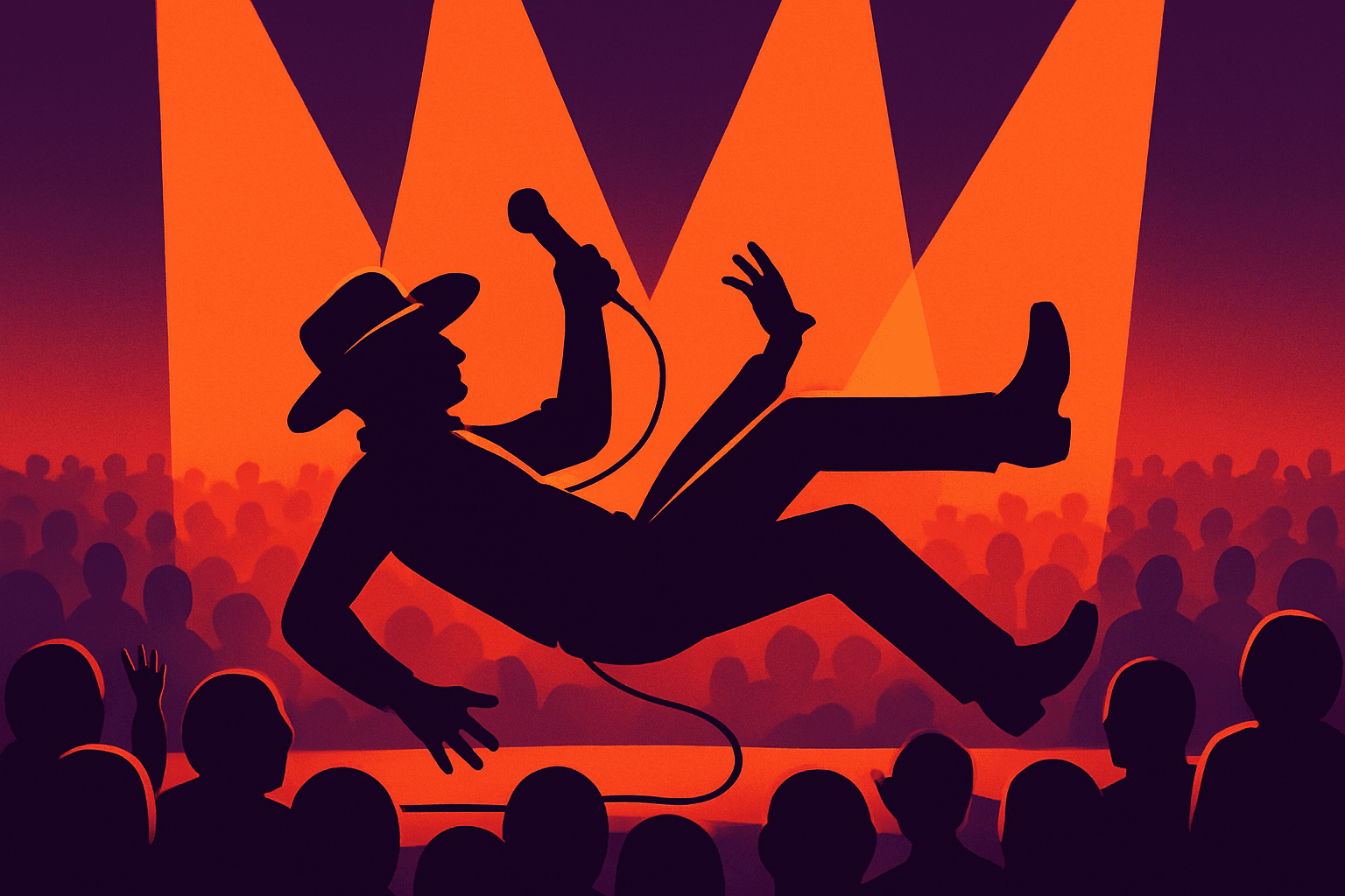 Tim McGraw Fell Flat On His Back Onstage In Cincinnati — After Showing Up 40 Minutes Late 😬