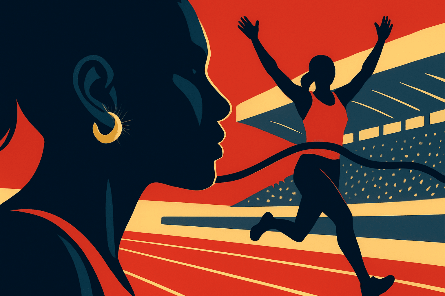 Britain's Amy Hunt Just Ended Her Silver Medal Curse With The MOST Emotional 100m Win — And The Story Behind Her Gold Earrings Has Us SOBBING 🥇😭