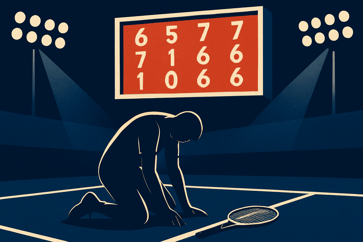 Novak Djokovic Just Crashed Out Of The US Open In The FIRST ROUND — And The Photos Of Him In Tears Are Breaking Our Hearts 😭
