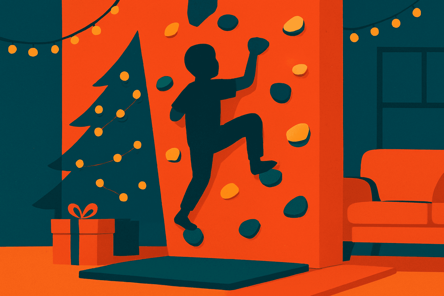 A Big Holiday Gift for Active Kids: The Avenlur Indoor Climbing Wall in 2026