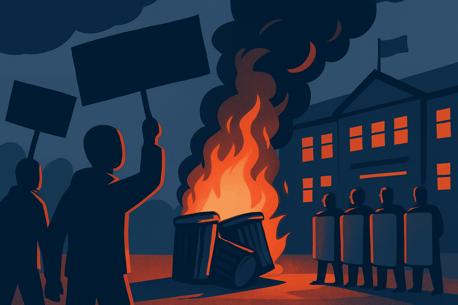 Schools Set Alight, Nearly 2,000 Arrests: Why French Students Are Staging Nationwide Protests
